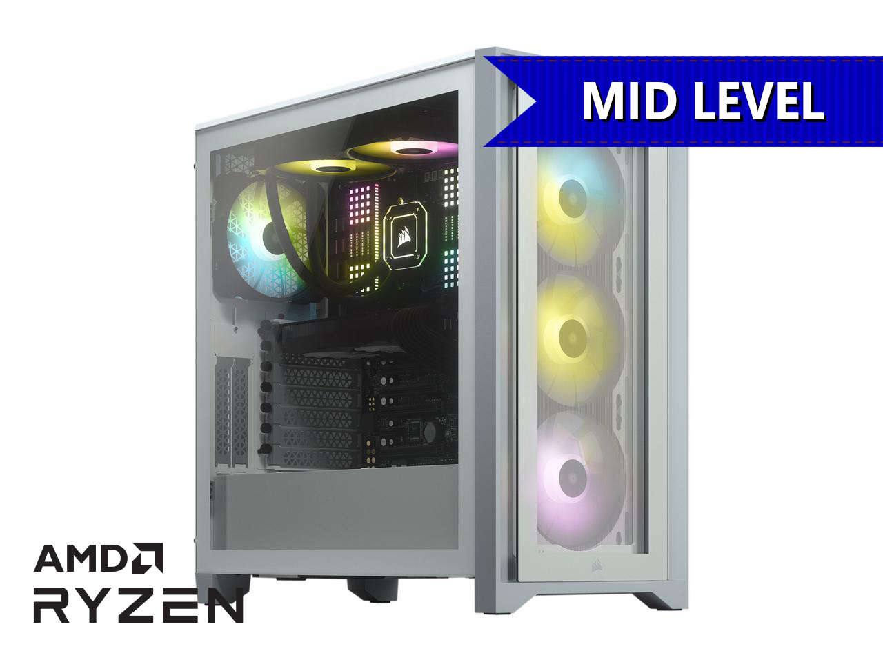 StreamStation 2501a | AMD Ryzen 7 7700X - Radeon RX 7900 XT - 32 GB DDR5 - 1 TB NVME